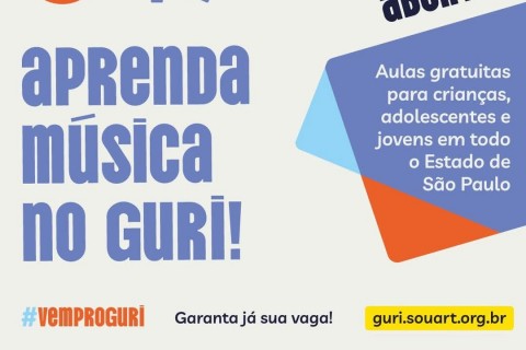 Projeto Guri em Bebedouro tem inscrições abertas