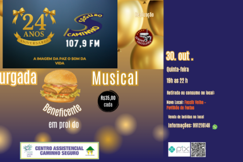 NOVO LOCAL: FECCIB VELHA - PAVILHÃO DE FESTAS